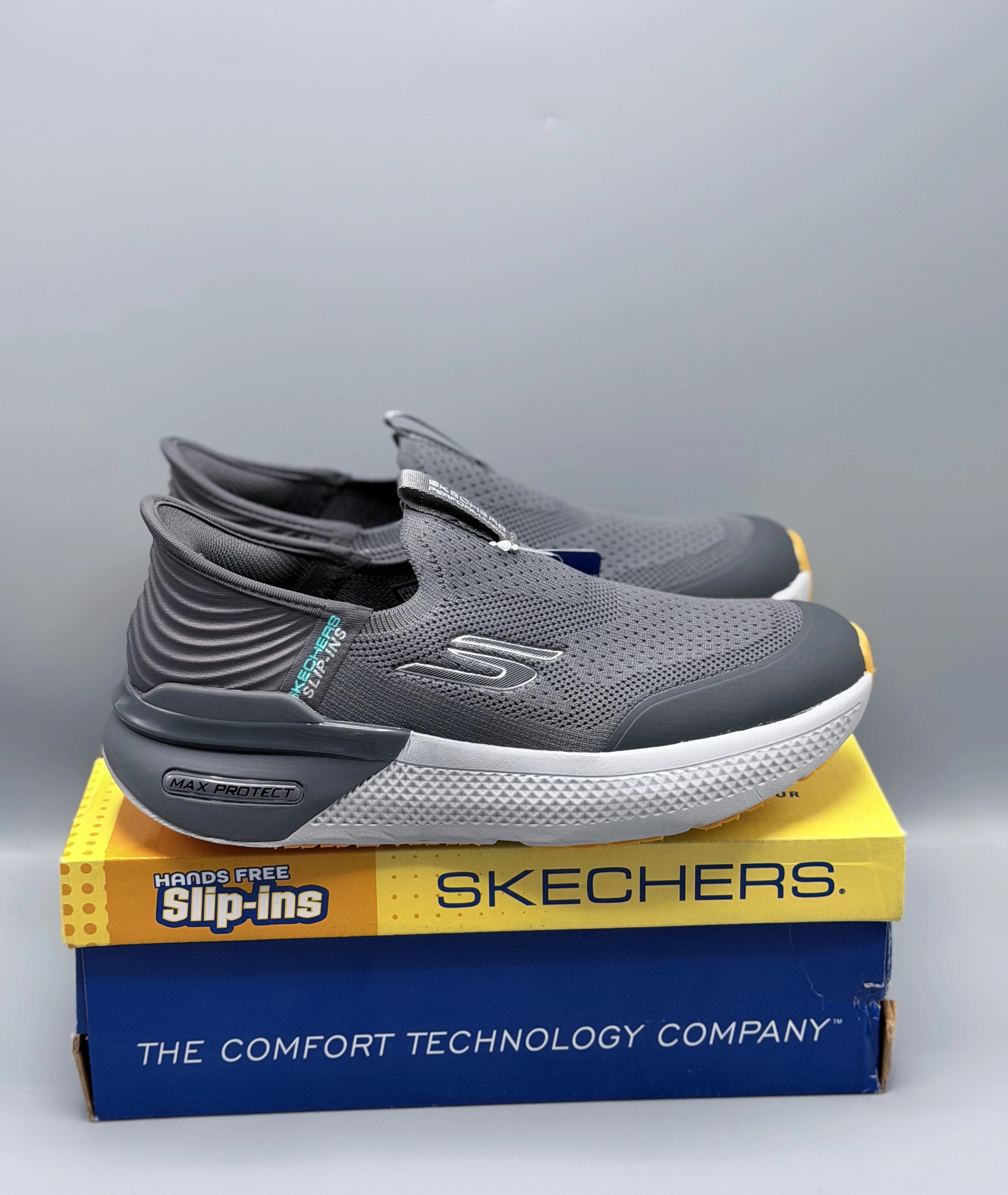 Skechers Go RUN Elevate 2.0 Slip-Ins Gray Running & Walking Shoes