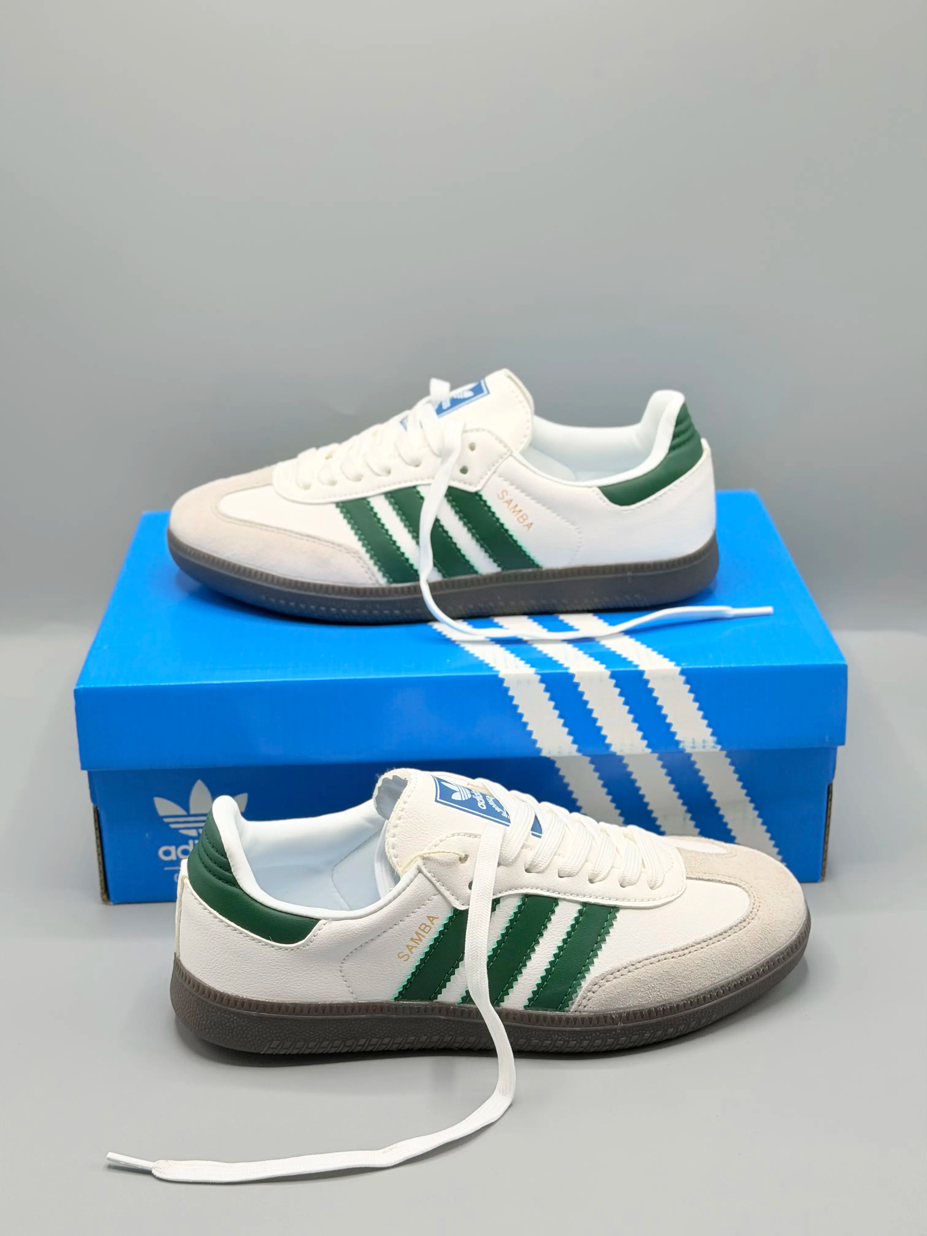 Adidas Samba OG Green Striped For Men & Women