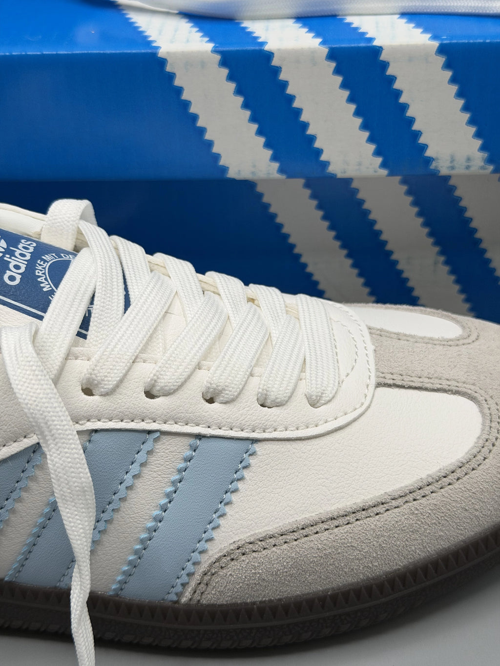 Adidas Samba OG Sky Blue Striped For Men & Women