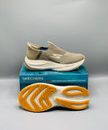 Sketchers Archfit Slip Ins "Carbon Infused" Khaki Comfortable Shoes