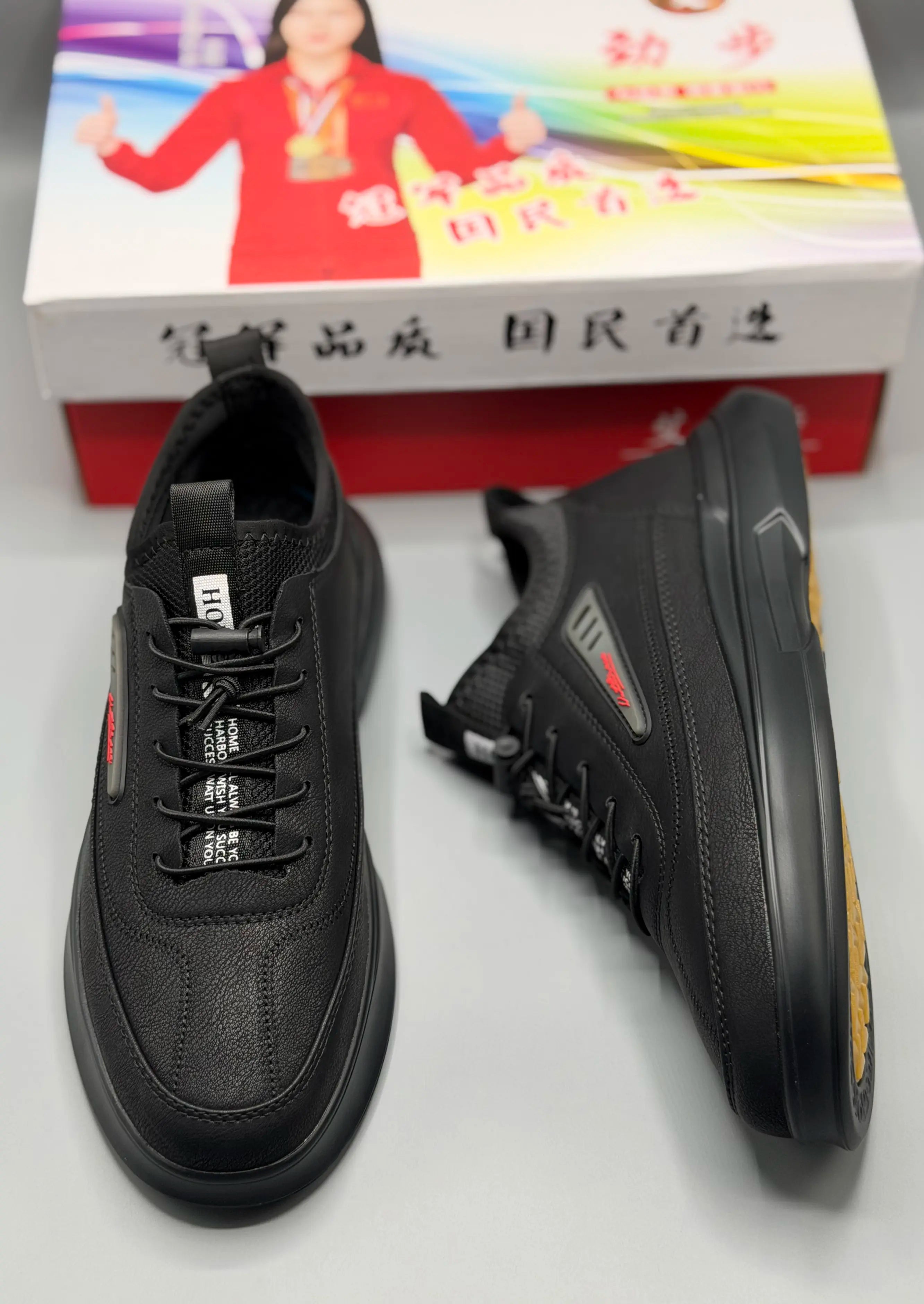 Stylish Men’s Chunky Sneakers – Breathable Everyday Casual Shoes