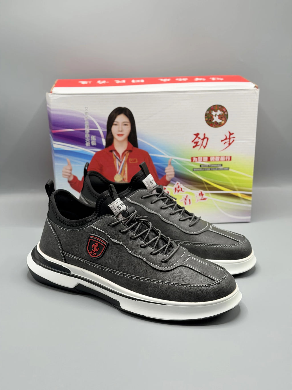 Stylish Men’s Chunky Sneakers – Breathable Everyday Casual Shoes