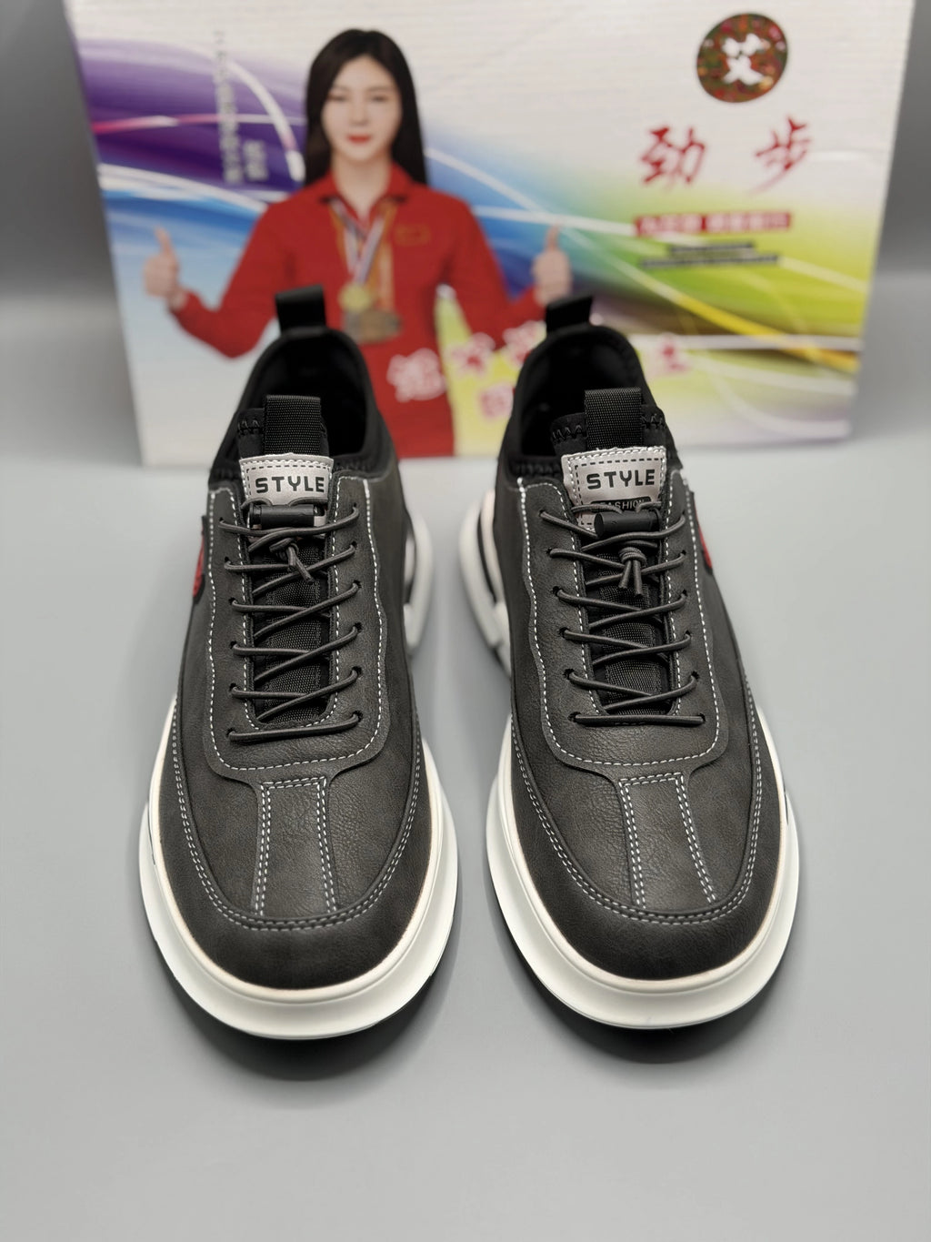 Stylish Men’s Chunky Sneakers – Breathable Everyday Casual Shoes