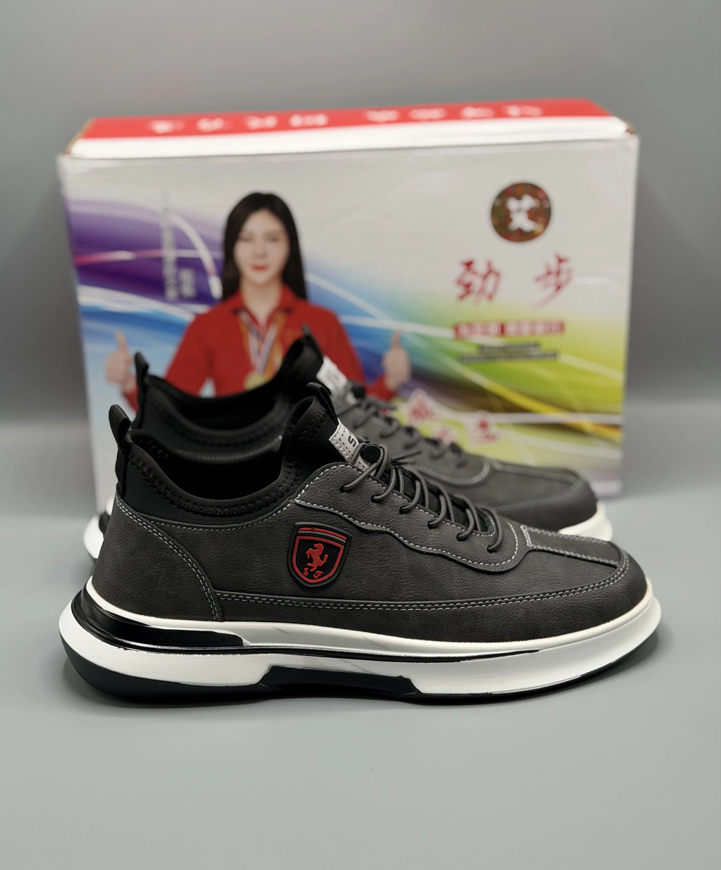 Stylish Men’s Chunky Sneakers – Breathable Everyday Casual Shoes