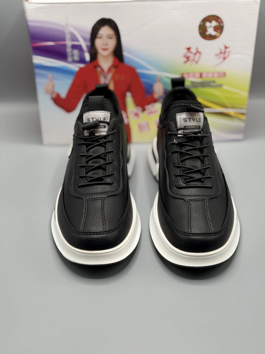 Stylish Men’s Chunky Sneakers – Breathable Everyday Casual Shoes