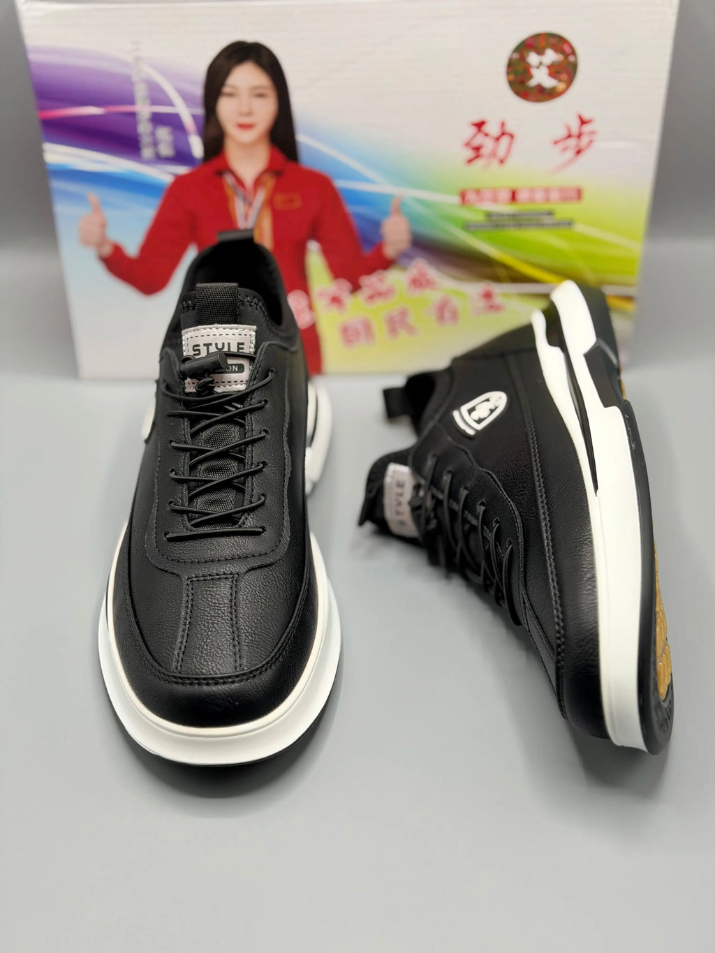 Stylish Men’s Chunky Sneakers – Breathable Everyday Casual Shoes