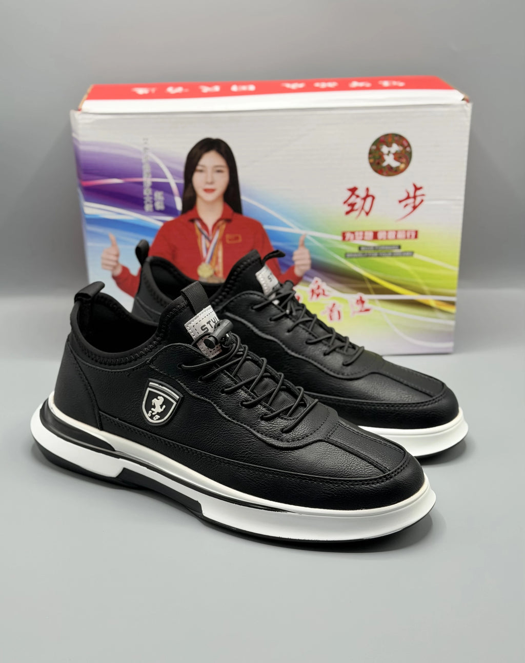 Stylish Men’s Chunky Sneakers – Breathable Everyday Casual Shoes