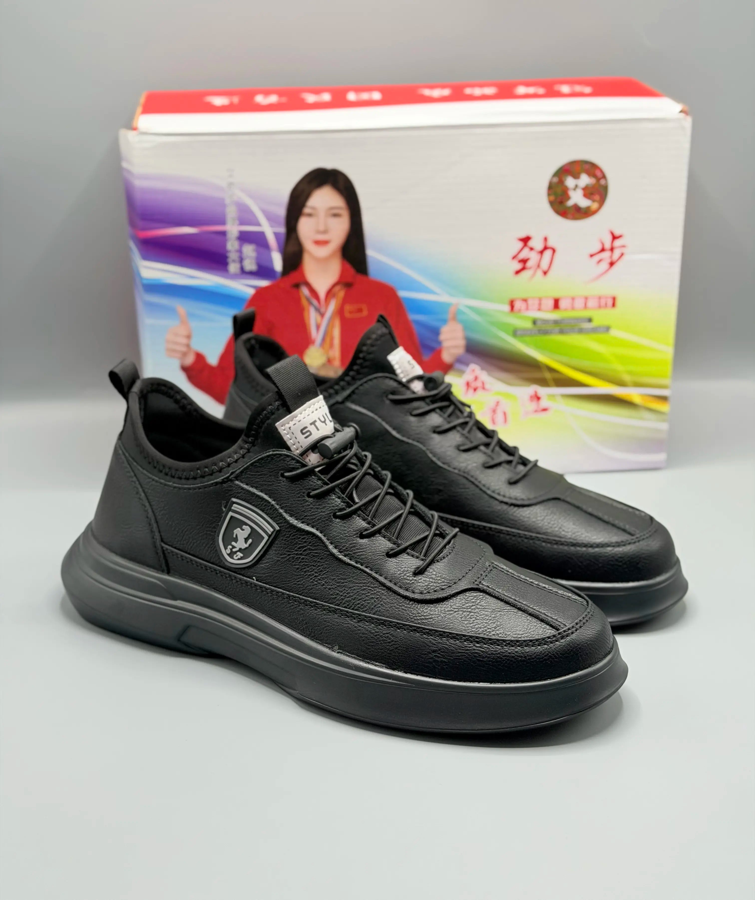 Stylish Men’s Chunky Sneakers – Breathable Everyday Casual Shoes