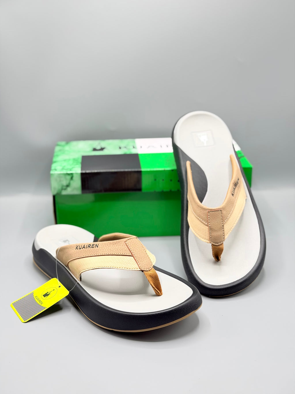 Kuairen Slides – Beige