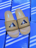 Adidas Adilette Slides - Green/Black