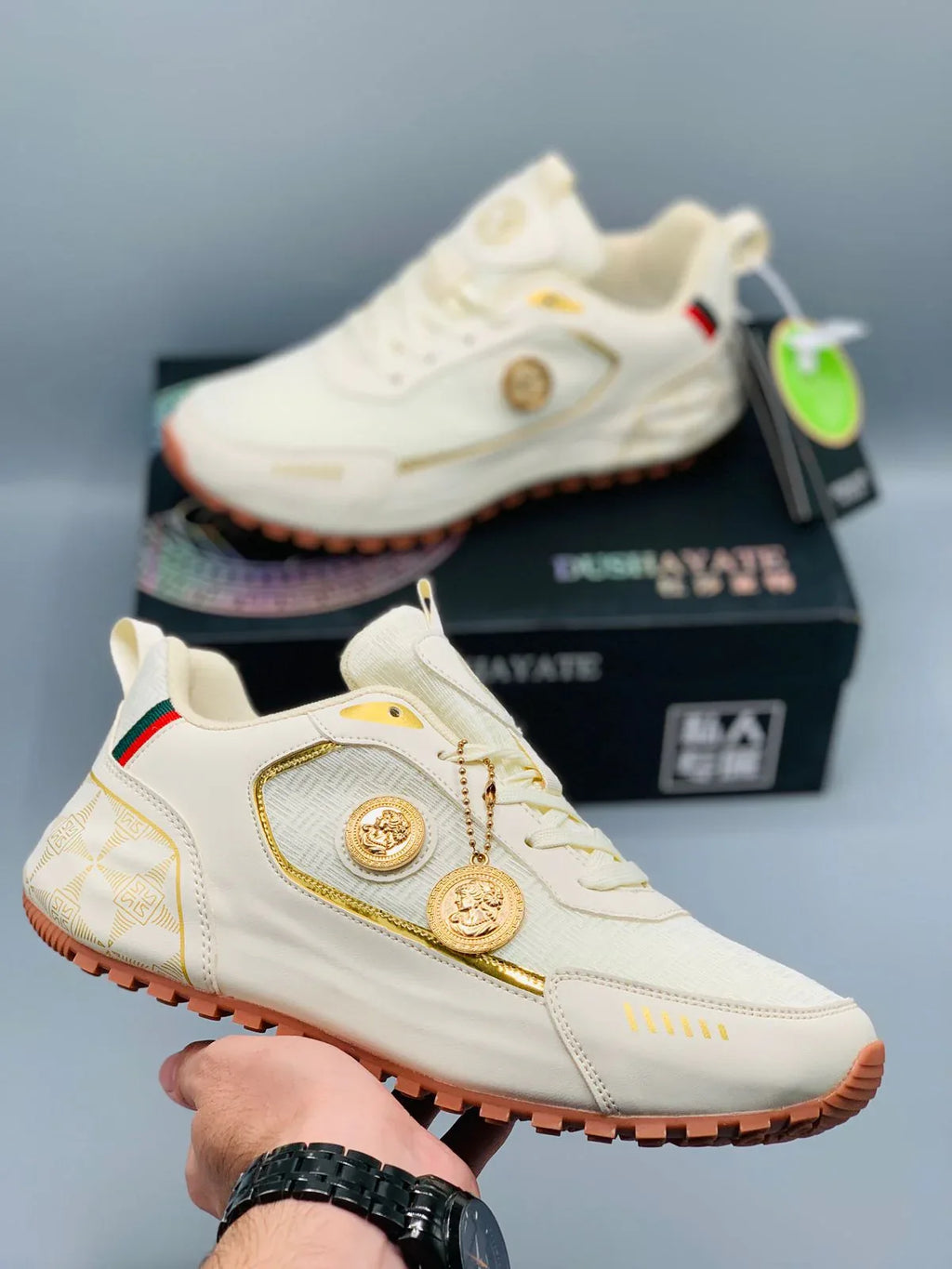 Dushayate VIP Retro Luxury Lightweight Sneakers - Kixons Store