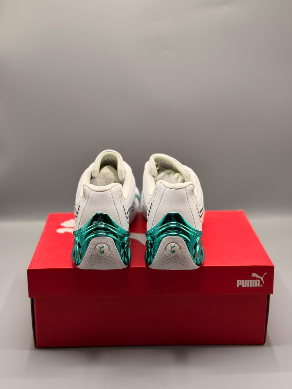 Puma Culb Klassica White Green Suede - Premium Edition
