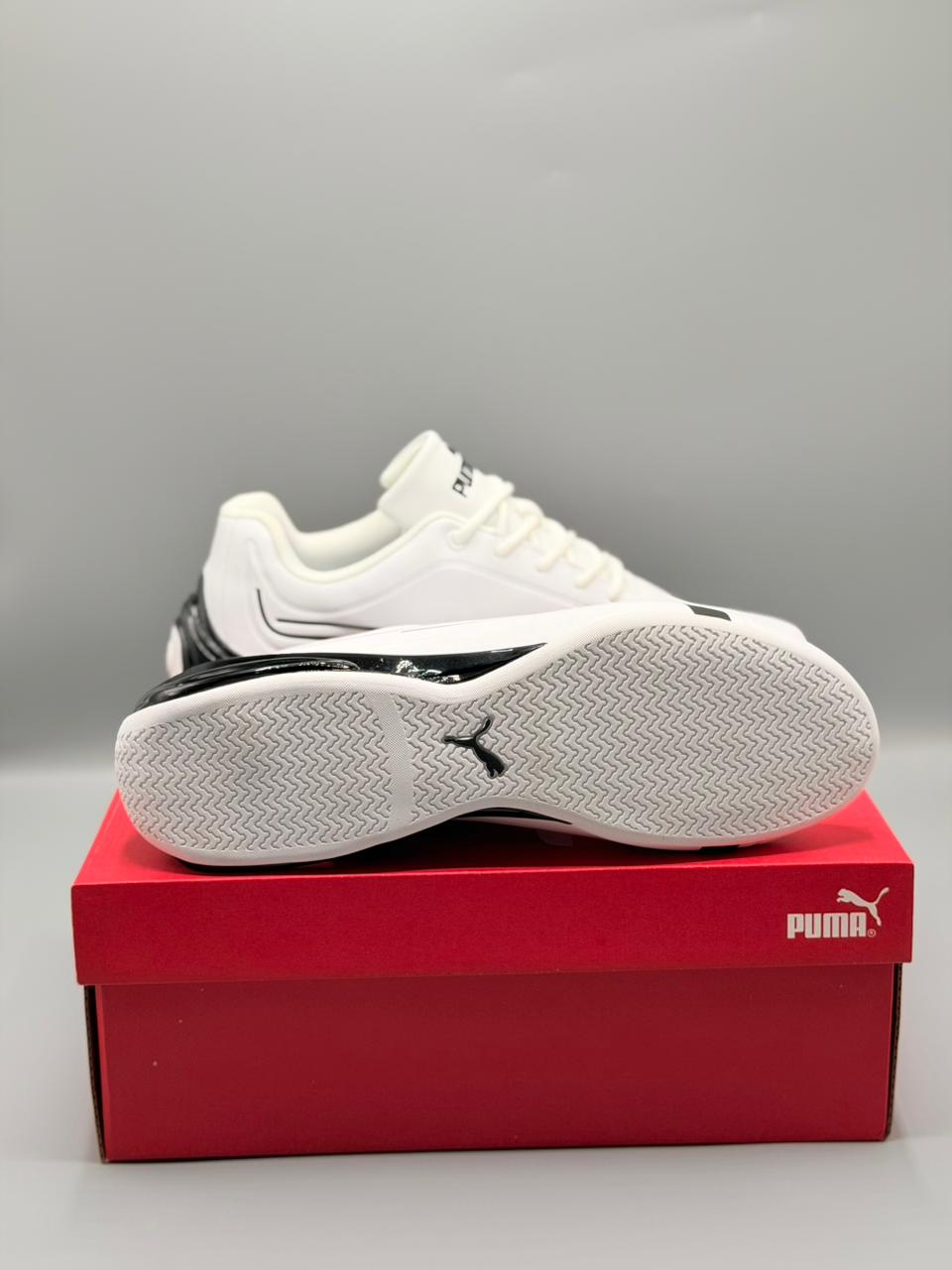 Puma Culb Klassica Whie Black Suede - Premium Edition
