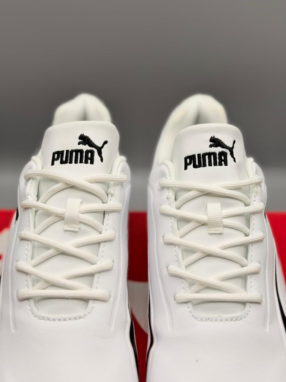 Puma Culb Klassica Whie Black Suede - Premium Edition
