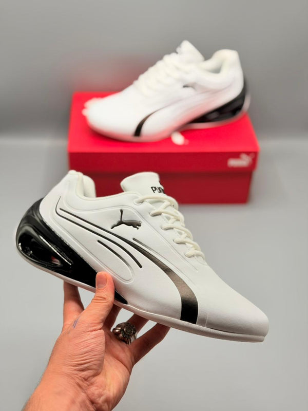 Puma Culb Klassica Whie Black Suede - Premium Edition