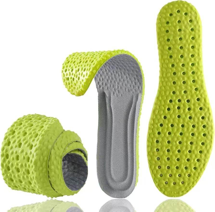 4D Massage Shoes Insoles Super Soft & Hightening Antibacterial Sweat Absorbent